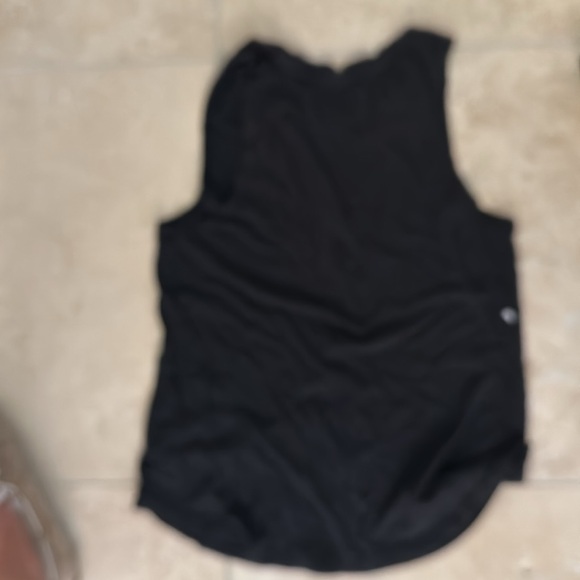 Spiritual gangster tank top. Black with white writing. Xs - Picture 3 of 3